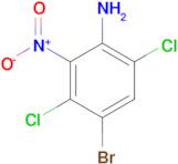 4-Bromo-3,6-dichloro-2-nitroaniline