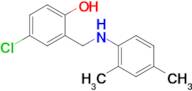 4-Chloro-2-(((2,4-dimethylphenyl)amino)methyl)phenol