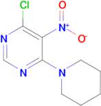 4-Chloro-5-nitro-6-(piperidin-1-yl)pyrimidine