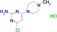 4-Chloro-6-(4-methylpiperazin-1-yl)pyrimidin-2-amine hydrochloride