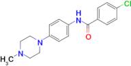 4-Chloro-N-(4-(4-methylpiperazin-1-yl)phenyl)benzamide