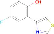 4-Fluoro-2-(thiazol-4-yl)phenol