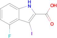 4-Fluoro-3-iodo-1H-indole-2-carboxylic acid