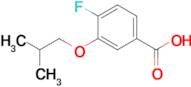 4-Fluoro-3-isobutoxybenzoic acid