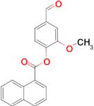 4-Formyl-2-methoxyphenyl 1-naphthoate