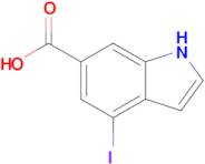 4-Iodo-1H-indole-6-carboxylic acid