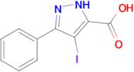 4-iodo-3-phenyl-1H-pyrazole-5-carboxylic acid