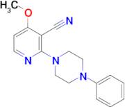 4-Methoxy-2-(4-phenylpiperazin-1-yl)nicotinonitrile
