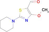 4-Methoxy-2-(piperidin-1-yl)thiazole-5-carbaldehyde