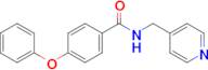 4-Phenoxy-N-(pyridin-4-ylmethyl)benzamide