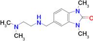 5-(((2-(Dimethylamino)ethyl)amino)methyl)-1,3-dimethyl-1,3-dihydro-2H-benzo[d]imidazol-2-one