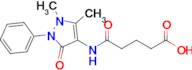 5-((1,5-Dimethyl-3-oxo-2-phenyl-2,3-dihydro-1H-pyrazol-4-yl)amino)-5-oxopentanoic acid