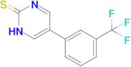 5-[3-(trifluoromethyl)phenyl]-1,2-dihydropyrimidine-2-thione