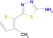 5-(3-Methylthiophen-2-yl)-1,3,4-thiadiazol-2-amine