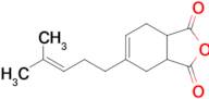 5-(4-Methylpent-3-en-1-yl)-3a,4,7,7a-tetrahydroisobenzofuran-1,3-dione