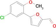 5-(5-Chloro-2-methoxyphenyl)furan-2-carbaldehyde