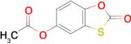 5-(Acetyloxy)-1,3-benzoxathiol-2-one