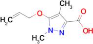 5-(Allyloxy)-1,4-dimethyl-1H-pyrazole-3-carboxylic acid