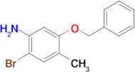 5-(Benzyloxy)-2-bromo-4-methylaniline