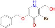 5-(Benzyloxy)-3-bromo-2-(hydroxymethyl)pyridin-4(1H)-one