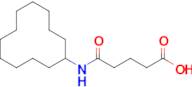 5-(Cyclododecylamino)-5-oxopentanoic acid