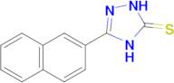 3-(naphthalen-2-yl)-4,5-dihydro-1H-1,2,4-triazole-5-thione