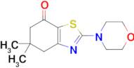 5,5-Dimethyl-2-morpholino-5,6-dihydrobenzo[d]thiazol-7(4H)-one