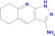 1H,5H,6H,7H,8H-pyrazolo[3,4-b]quinolin-3-amine