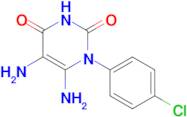 5,6-Diamino-1-(4-chlorophenyl)pyrimidine-2,4(1H,3H)-dione