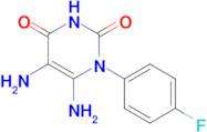 5,6-Diamino-1-(4-fluorophenyl)pyrimidine-2,4(1H,3H)-dione