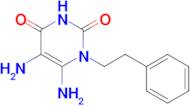 5,6-Diamino-1-phenethylpyrimidine-2,4(1H,3H)-dione