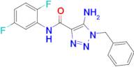 5-Amino-1-benzyl-N-(2,5-difluorophenyl)-1H-1,2,3-triazole-4-carboxamide