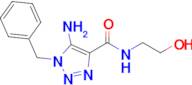 5-Amino-1-benzyl-N-(2-hydroxyethyl)-1H-1,2,3-triazole-4-carboxamide