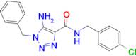 5-Amino-1-benzyl-N-(4-chlorobenzyl)-1H-1,2,3-triazole-4-carboxamide