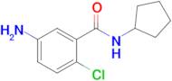 5-Amino-2-chloro-N-cyclopentylbenzamide