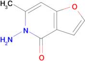 5-Amino-6-methylfuro[3,2-c]pyridin-4(5H)-one