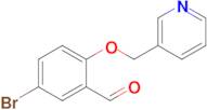 5-Bromo-2-(pyridin-3-ylmethoxy)benzaldehyde