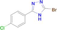 3-bromo-5-(4-chlorophenyl)-4H-1,2,4-triazole