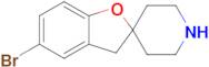 5-Bromo-3H-spiro[benzofuran-2,4'-piperidine]