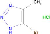 5-Bromo-4-methyl-1H-1,2,3-triazole hydrochloride