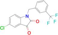 5-Chloro-1-(3-(trifluoromethyl)benzyl)indoline-2,3-dione