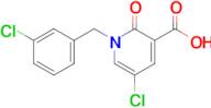 5-Chloro-1-(3-chlorobenzyl)-2-oxo-1,2-dihydropyridine-3-carboxylic acid