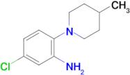 5-Chloro-2-(4-methylpiperidin-1-yl)aniline