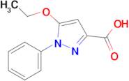 5-Ethoxy-1-phenyl-1H-pyrazole-3-carboxylic acid