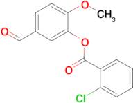 5-Formyl-2-methoxyphenyl 2-chlorobenzoate