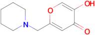 5-Hydroxy-2-(piperidin-1-ylmethyl)-4H-pyran-4-one