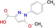 5-Methoxy-1-(p-tolyl)-1H-pyrazole-3-carboxylic acid