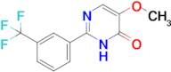 5-methoxy-2-[3-(trifluoromethyl)phenyl]-3,4-dihydropyrimidin-4-one