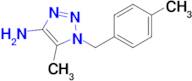 5-Methyl-1-(4-methylbenzyl)-1H-1,2,3-triazol-4-amine