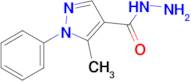 5-Methyl-1-phenyl-1H-pyrazole-4-carbohydrazide